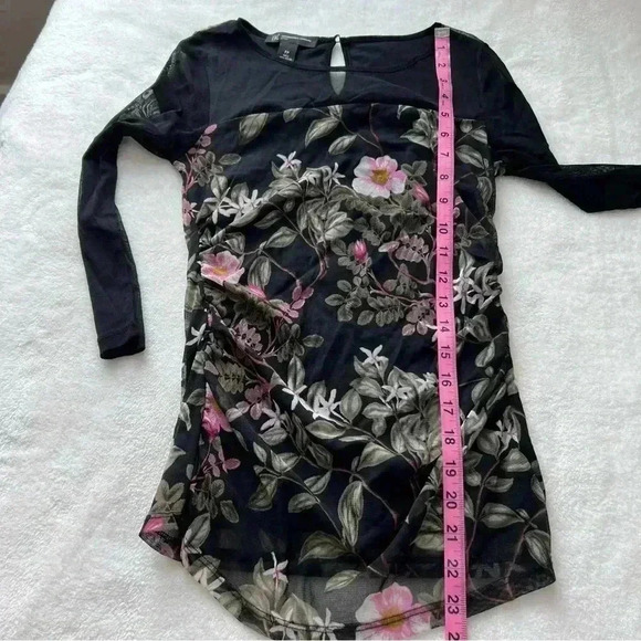 I.N.C. Petite Illusion-Yoke Top, size pp - Picture 7 of 7